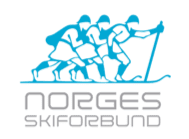 Logo Norges Skiforbund vist i forbindelse med vår klinisk ernæringsfysiolog sitt engasjement i virksomheten.